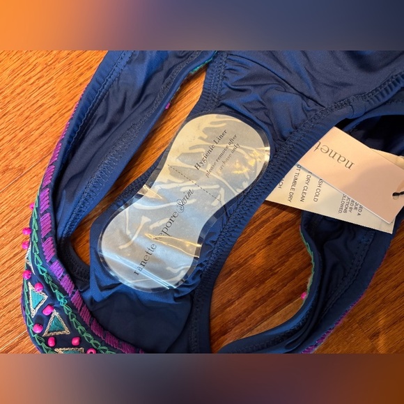 Nanette Lepore Blue and Purple Swim Set - Picture 11 of 11